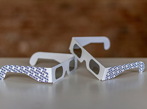 Grafikdesign: 3D-Brille für Stork Umweltdienste / 2018