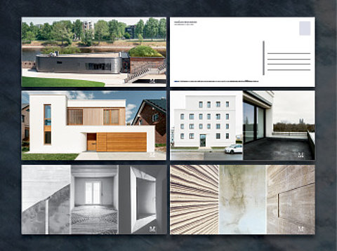 Grafikdesign: Postkarten für META architektur GmbH / 2017