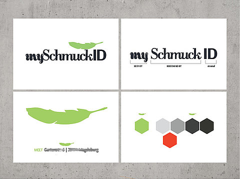 Corporate Design: Corporate Design-Erstellung für die Firma "mySchmuckID" aus Magdeburg / 2013