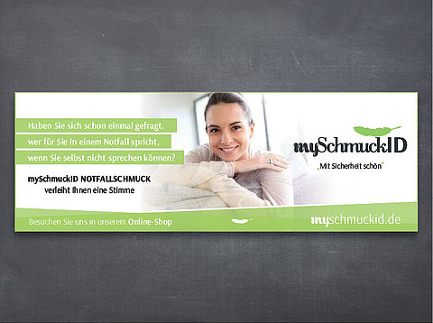 Grafikdesign: Image-Banner mySchmuckID / 2014