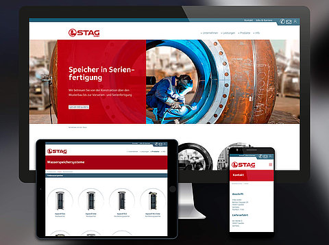 TYPO3 Webdesign: STAG GmbH Genthin mit neuer TYPO3 Website